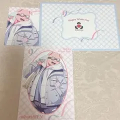 ドズル社　ウェンディーズ　ホワイトデーカード　ポストカード