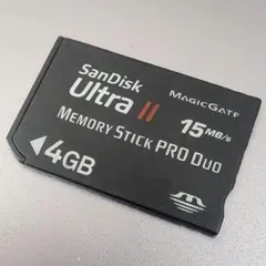 SanDisk Ultra II 4GB メモリースティック PRO Duo