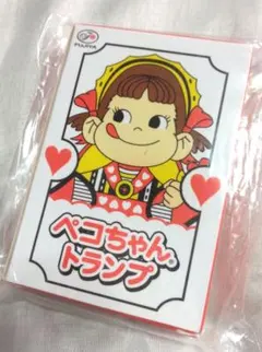 新品 未使用】ペコちゃん スイーツトランプ トランプ B8サイズ - メルカリ