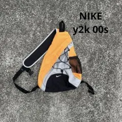 NIKE ワンショルダーバッグ グランジ パンク テック y2k 00s 橙