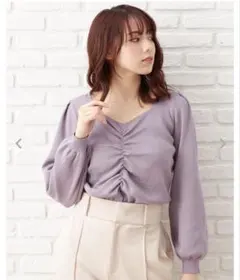 INGNI フロントギャザーニット 新品未使用品