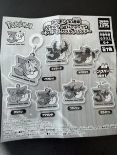 ポケモン 30周年 メタルチャームマスコット ミライドン コライドン ザシアン