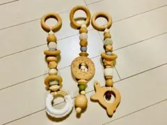 HOPPL ベビージム用 木製トイ 3点セットのサムネイル