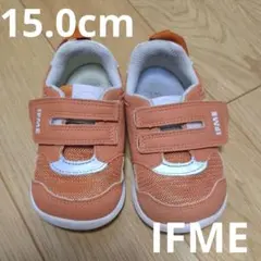 IFME スニーカー オレンジ 1足