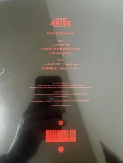 GHOST IN THE SHELL ARISE レコード　青葉市子