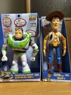 【セット売り】トイ・ストーリー 英語と日本語！おしゃべりフレンズ バズ＆ウッディ