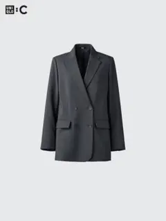 ユニクロ C 感動ダブルジャケットリラックスフィット