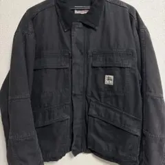 Stussy Quality Workgear デニム フーデッドジャケット L Stussy Quality Workgear デニム フーデッドジャケット L - メルカリ