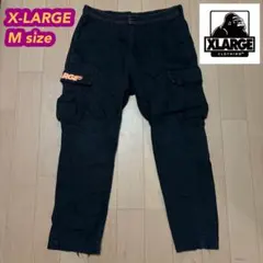 X-LARGE ブラック カーゴパンツ Mサイズ　オレンジのサムネイル