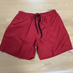 水着 メンズ サーフパンツ 2XL レッド 赤 海水パンツ 速乾 海 プール