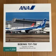 ANA BOEING 737-700 JA17AN 1:200 NH20118 - メルカリ