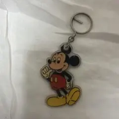 希少　昭和レトロ　ミッキーマウス　キーホルダー　日本製