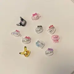 No.339サンリオ　ネイルパーツ　小さめ　10個