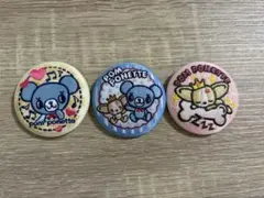 ナルミヤキャラクターズ　刺繍缶バッチビスケット