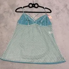 ☆新品タグ付き☆トリンプ　アモスタイル　キャミソール　Mサイズ　ブルーのサムネイル