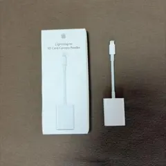 SDカードカメラリーダー　Apple純正