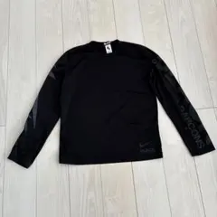Nike Comme des Garçons ブラック長袖カットソー