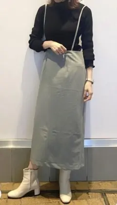 新品earth music&ecology 2wayナロースカート