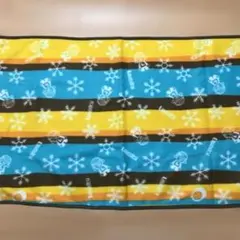 Laundry 枕カバー ボーダー 雪の結晶柄
