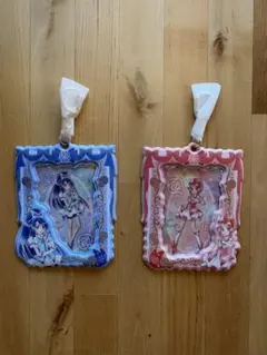 プリキュア　カードホルダー　キュアアクア　キュアルージュ