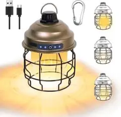 ★ ledランタン 充電式 キャンプ ランタン レイルロードランタン 高輝度のサムネイル