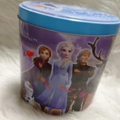 アナと雪の女王2　オーバル缶(中身無し)