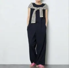 FREAK'S STOREノースリーブ オールインワン サロペット ブラック Mのサムネイル