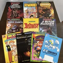 洋書10冊　アメリカンコミック　コラージュ　ジャーナル　ジャンクジャーナル