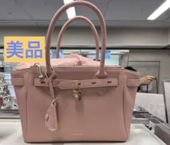 美品！Samantha Thavasa ピンク トートバッグのサムネイル