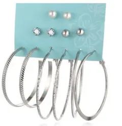 おしゃれピアス6ペアセット！まとめ買い　レディース　人気おすすめ