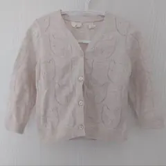 babyGap ポインテールカーディガン ブラナンベア 70cm