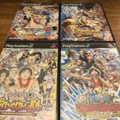 ONE PIECE 4作品セット　PS2