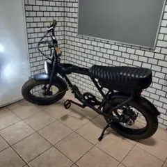 中古V8 20 モペット48V電動自転車 20インチ 電動バイク - メルカリ