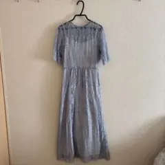 パーティードレス　水色