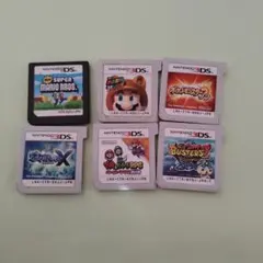 ニンテンドー3DS ゲームソフト 6本セット