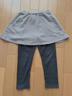 petit main レギンス付きスカート スカッツ　110cm