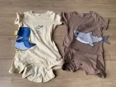 ロンパース　80cm 2点セット