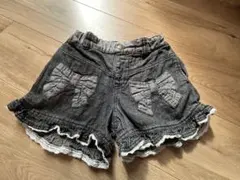 メゾピアノ デニム地　ショートパンツ　110