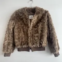 フェイクファー ファーコート