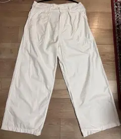 JOURNAL STANDARD 綿麻ベルテッド ワイドカット ベイカーパンツ
