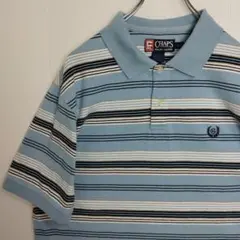 チャップス☓ラルフローレン 半袖シャツ ポロシャツ ボーダー メンズL