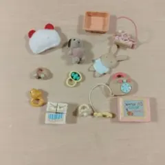シルバニア　赤ちゃんおもちゃ　小物まとめて