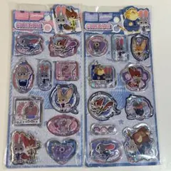 ２４時間以内発送　ズートピア　ウォーターシール　２枚セット