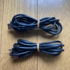 USB Type-A to Mini-B ケーブル 2本セット 122cm
