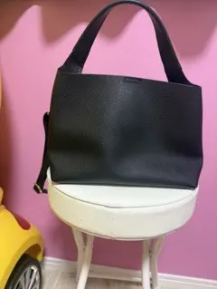 OPAQUE.CLIP バッグ♡トート ショルダー♡黒 オペークドットクリップのサムネイル