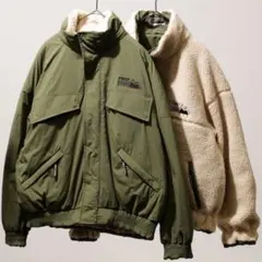 フリース リバーシブル ナイロンジャケット