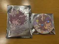 あんスタ　アニメイトカフェ　缶バッジ　陣　アクリルスタンド　アニカフェ