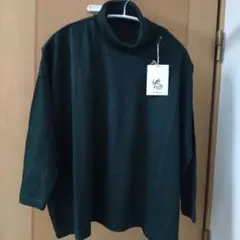 Sarahwear ダークグリーン タートルネック