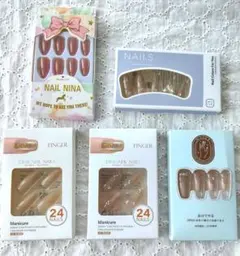 ネイルチップ 5セット まとめ売り