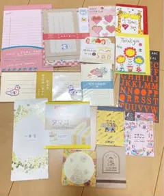 メモ レターセット 付箋 一筆箋 カード シール まとめ売り